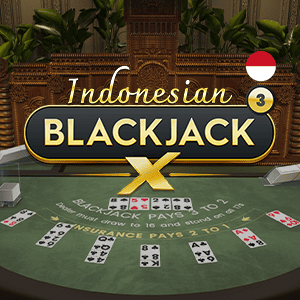 Indonesian BlackjackX 3